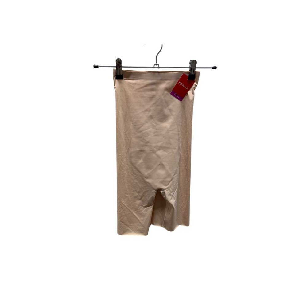 SPANX Beige Soft Nude High-Waisted Midthigh Shaping Short 10006R Size S